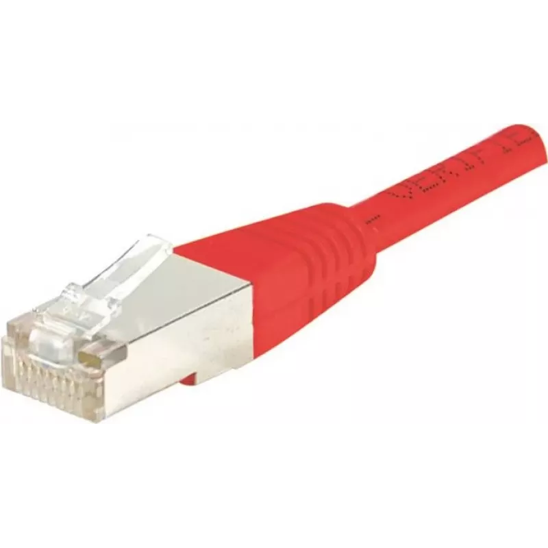 EXERTIS CONNECT 842203 Cat6 F/UTP Netzwerk-Patchkabel, 2 m, Rot