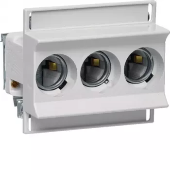 HAGER LD02K63-3SS D02 63A 3-poliger Keramik-Sicherungssockel