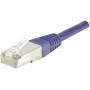 EXERTIS CONNECT F/UTP CAT6 violettes 5m Patchkabel mit schlankem Knickschutz 234200