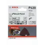 Bosch 2608621688 Delta Schleifpapier Körnung 180, 93 mm, 5 Stück