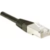 Exertis Connect 234220 Cat6 F/UTP Netzwerk-Patchkabel, 0,5 m, Schwarz