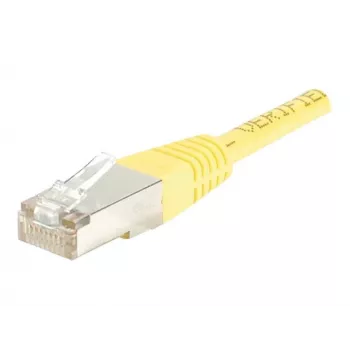 EXERTIS CONNECT Cat.6 F/UTP Patchkabel, RJ45, 5m, Gelb 842501