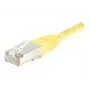 EXERTIS CONNECT Cat.6 F/UTP Patchkabel, RJ45, 5m, Gelb 842501