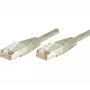EXERTIS CONNECT Cat.6 F/UTP Patchkabel, Grau, 25 m, Slim Snagless 240250
