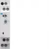 Hager EZF100 Multifunktions-Zeitrelais, 230V AC, 8 Funktionen, 0,1s-10h, 1 CO Kontakt, DIN-Schiene