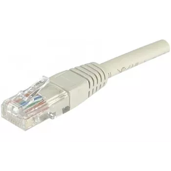 EXERTIS CONNECT Cat6 U/UTP Patchkabel, RJ45, grau, 1,5 m, Snagless, Kupfer EXC240960