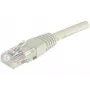 EXERTIS CONNECT Cat6 U/UTP Patchkabel, RJ45, grau, 1,5 m, Snagless, Kupfer EXC240960