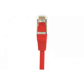 EXERTIS CONNECT Cat.5e F/UTP Patchkabel, RJ45, Rot, 3,0 m, Slim Snagless Boot 847033