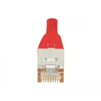 EXERTIS CONNECT Cat.5e F/UTP Patchkabel, RJ45, Rot, 3,0 m, Slim Snagless Boot 847033
