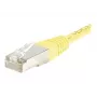 EXERTIS CONNECT Cat.6 F/UTP Patchkabel, 7 m, Gelb, Schlankes Snagless-Boot 245570