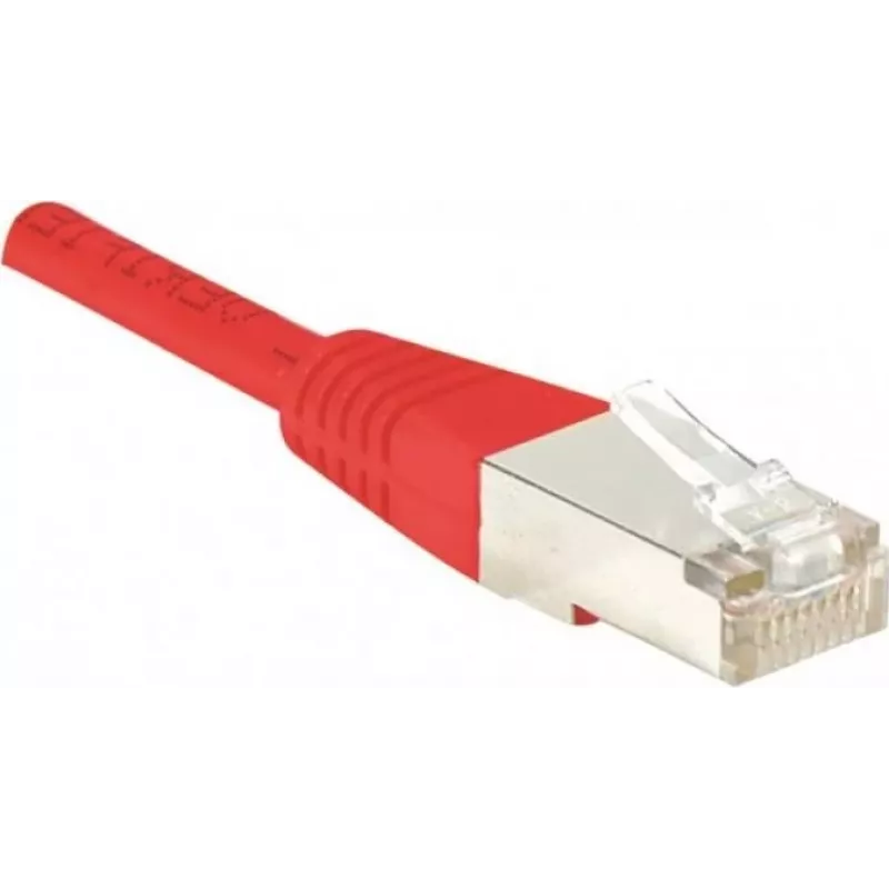 Exertis Connect 847133 Cat5e F/UTP Netzwerk-Patchkabel, 5 m, Rot
