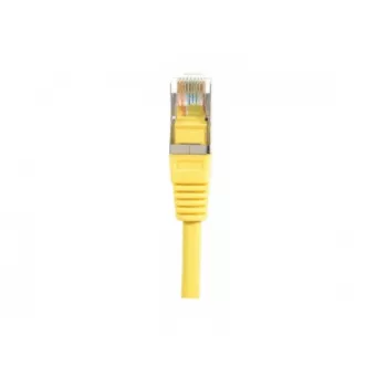 EXERTIS CONNECT Cat.5e F/UTP Patchkabel, Gelb, 0,5 m, Slim Bend Protection 847161