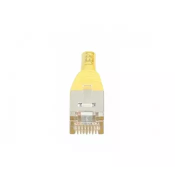 EXERTIS CONNECT Cat.5e F/UTP Patchkabel, Gelb, 0,5 m, Slim Bend Protection 847161