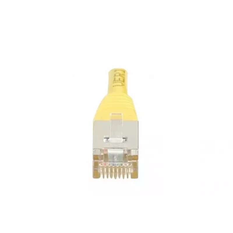 EXERTIS CONNECT Cat.5e F/UTP Patchkabel, Gelb, 0,5 m, Slim Bend Protection 847161