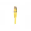 EXERTIS CONNECT Cat.5e F/UTP Patchkabel, Gelb, 0,5 m, Slim Bend Protection 847161