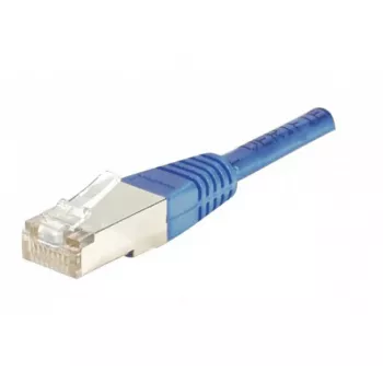 EXERTIS CONNECT Cat5e F/UTP Patchkabel, RJ45, Blau, 10 m 847174