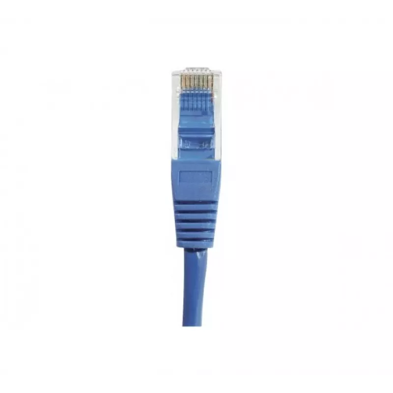 EXERTIS CONNECT Cat.6 U/UTP Patchkabel, RJ45, Blau, 20 m, Snagless 246762