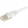 EXERTIS CONNECT CAT.6 U/UTP Patchkabel, 2m, Weiß, RJ45, Rastnasenschutz 246785