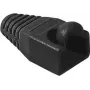 EXERTIS CONNECT RJ45-Knickschutz für Rundkabel, Schwarz, 10er-Pack 253166