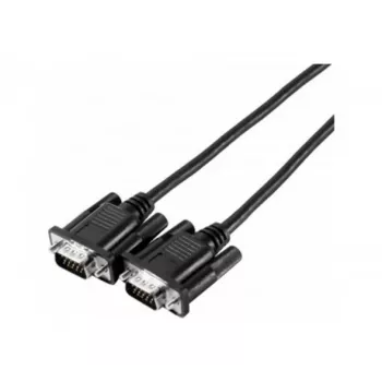 EXERTIS CONNECT SVGA-Monitorkabel Eco, 15-pol HD D-Sub Stecker-Stecker, 3,0 m, Schwarz 117710