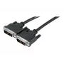EXERTIS CONNECT DVI-D Single Link Monitorkabel, Stecker zu Stecker, 18+1 Pin, 1,0 m, Schwarz 127471