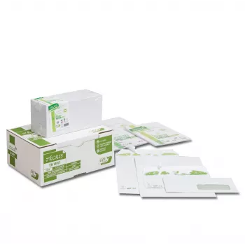 GPV ERAPure 3303 Briefumschlag C5 (162 x 229 mm), ohne Fenster, 80 g/m², 100 % Recyclingpapier, weiß, chlorfrei