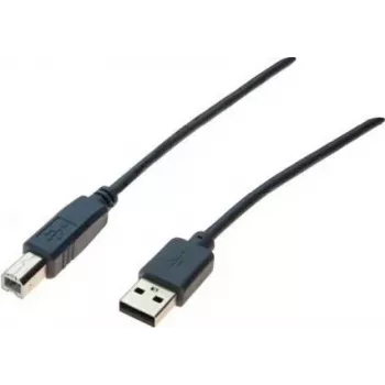 Exertis Connect 532408 USB 2.0 Kabel, USB-A auf USB-B, 1,8 m, Grau