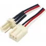 EXERTIS CONNECT 3-Pin Lüfter-Stromverlängerungskabel, 0,45 m, Schwarz 146871