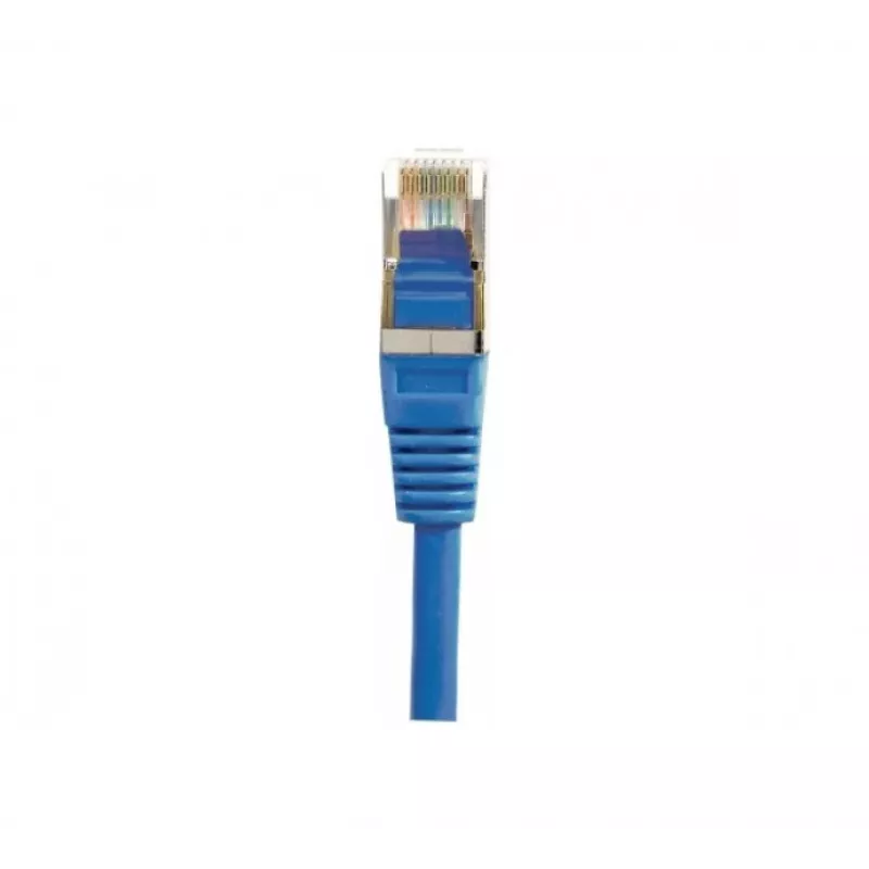 EXERTIS CONNECT Cat6 F/UTP Patchkabel, Blau, 0,5 m, Slim Snagless Boot 842054
