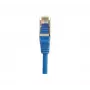 Exertis Connect 842104 Cat.6 F/UTP Patchkabel, 1 m, Blau, Slim Bend Protection