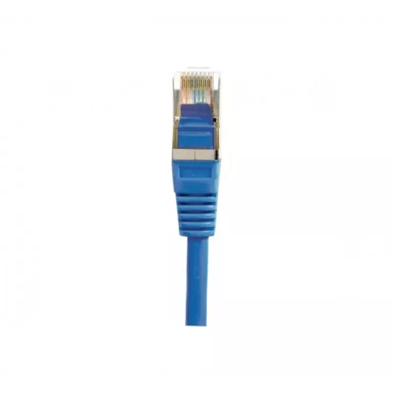 Exertis Connect 842104 Cat.6 F/UTP Patchkabel, 1 m, Blau, Slim Bend Protection