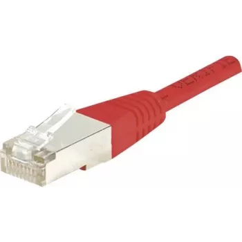 EXERTIS CONNECT Cat.5e F/UTP Patchkabel, Rot, 0,7 m, Slim Snagless Boot, Gigabit Ethernet 231320