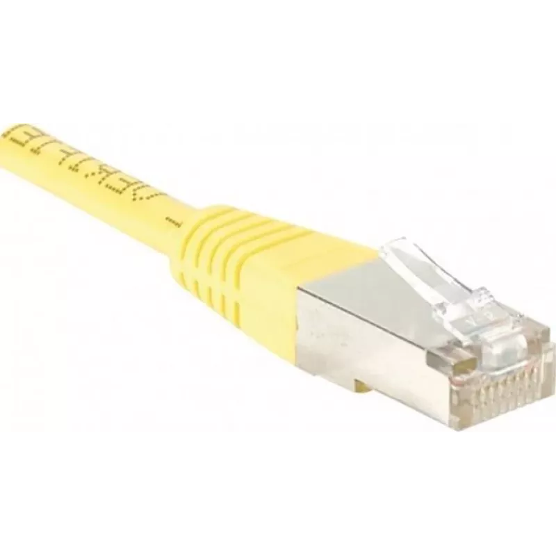 Exertis Connect 847131 Cat5e F/UTP Netzwerkkabel, 5 m, Gelb