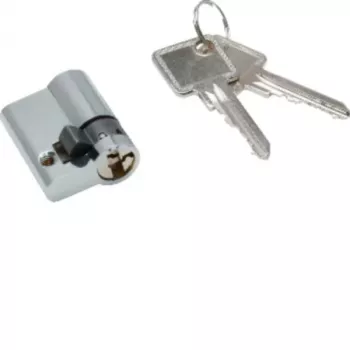 Hager Profil-Halbzylinder ZAY50994 mit 2 Schlüsseln 40x20x40