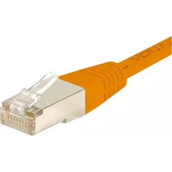 EXERTIS CONNECT Cat6 F/UTP Patchkabel, Orange, 3,0 m, Slim Snagless Boot 234130