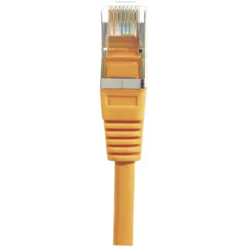 EXERTIS CONNECT Cat6 F/UTP Patchkabel, Orange, 3,0 m, Slim Snagless Boot 234130