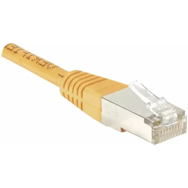 EXERTIS CONNECT Cat6 F/UTP Patchkabel, Orange, 3,0 m, Slim Snagless Boot 234130
