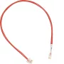 HAGER ZZ12LMN043 Patchkabel RJ12 auf RJ12, Rot, 430 mm