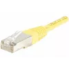 Exertis Connect 842301 Cat.6 F/UTP Patchkabel, 3 m, Gelb, Slim Bend Protection