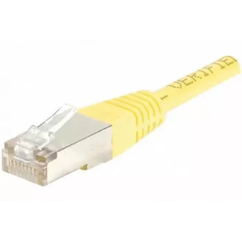Exertis Connect 842301 Cat.6 F/UTP Patchkabel, 3 m, Gelb, Slim Bend Protection