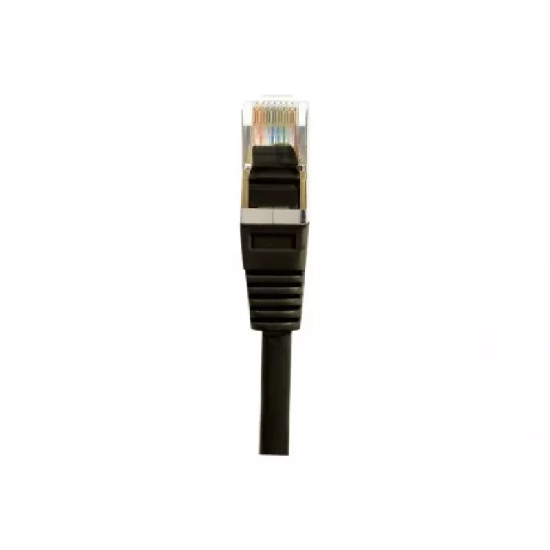EXERTIS CONNECT Cat.5e F/UTP Patchkabel, RJ45, Schwarz, 1,0 m 847156