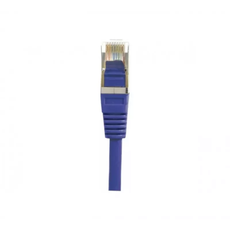 EXERTIS CONNECT Cat6 F/UTP Patchkabel, RJ45, Violett, 0,5 m 234160