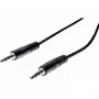 EXERTIS CONNECT 5m 3,5mm Stereo-Audiokabel Stecker auf Stecker, Schwarz 108567