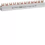 Hager KDN480A 4-polige Stift-Sammelschiene 80A 12 Module