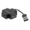 Exertis Connect 021111 USB 2.0 Hub - 4-Port, Schwarz