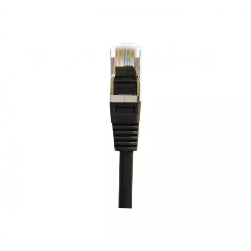 Exertis Connect 234280 Cat.6 F/UTP Patchkabel, 20 m, Schwarz, Slim Bend Protection