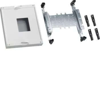 Hager UK21LH0 Geräteträgermodul, 1 ME, Reinweiß