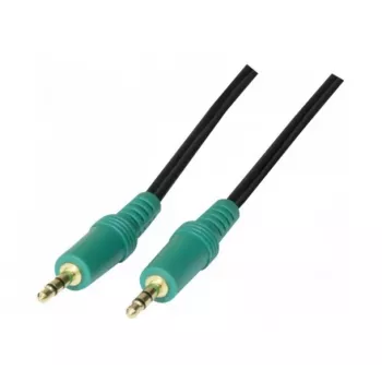 EXERTIS CONNECT Audiokabel, 3,5 mm Stereo-Klinke Stecker auf Stecker, 1,8 m, Schwarz EXC108895