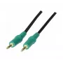 EXERTIS CONNECT Audiokabel, 3,5 mm Stereo-Klinke Stecker auf Stecker, 1,8 m, Schwarz EXC108895