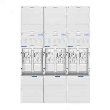 HAGER ZL3EN26 Universal-Zählerfeld 6-Punkt BKE-I 3-Phasen 1050mm
